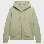 Essential Logo Zip hoodie - Dame - Dusty Sage - Gumpel & Co