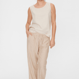 Freequent Lava Bukser - Dame - SAND MELANGE