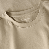 KNOWLEDGE COTTON APPAREL T-shirt m/tryk på ryggen - Herre - Twill