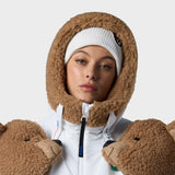 JCC Teddy Hoodie Jacket Skijakke - Dame - White