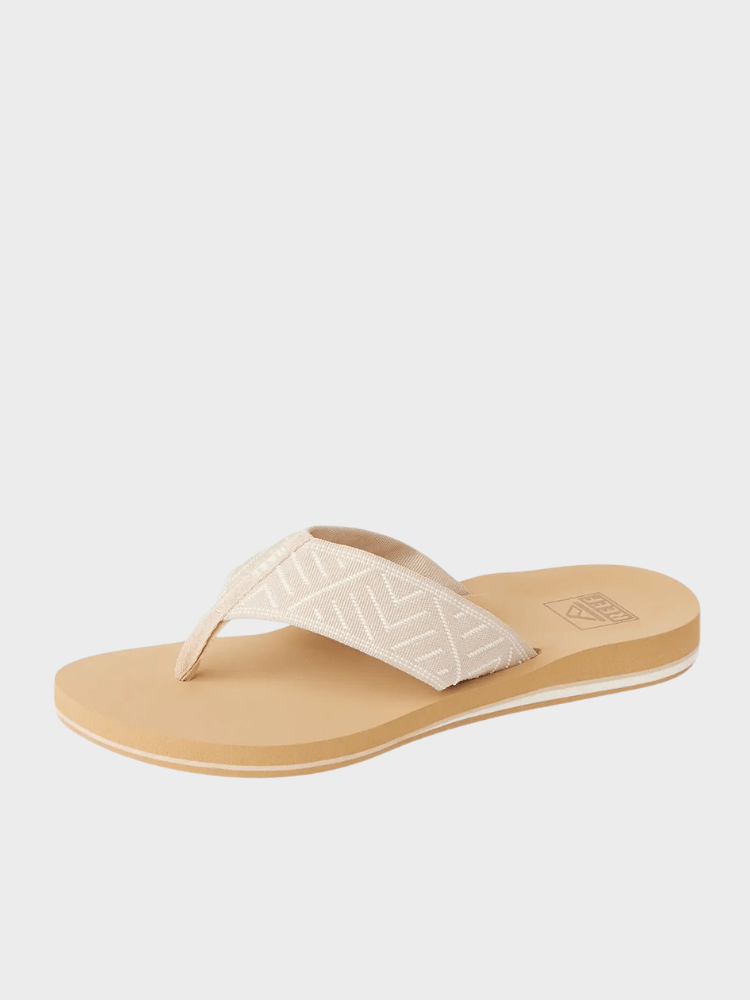 Reef Spring Woven Klipklapper - Dame - Warm sand - Gumpel & Co