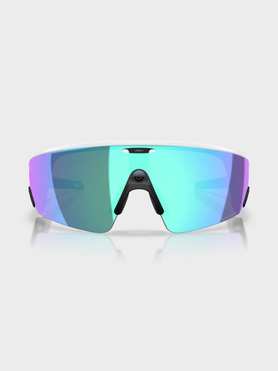 Vanguard AI Solbriller - White/ Prizm Sapphire - Gumpel & Co