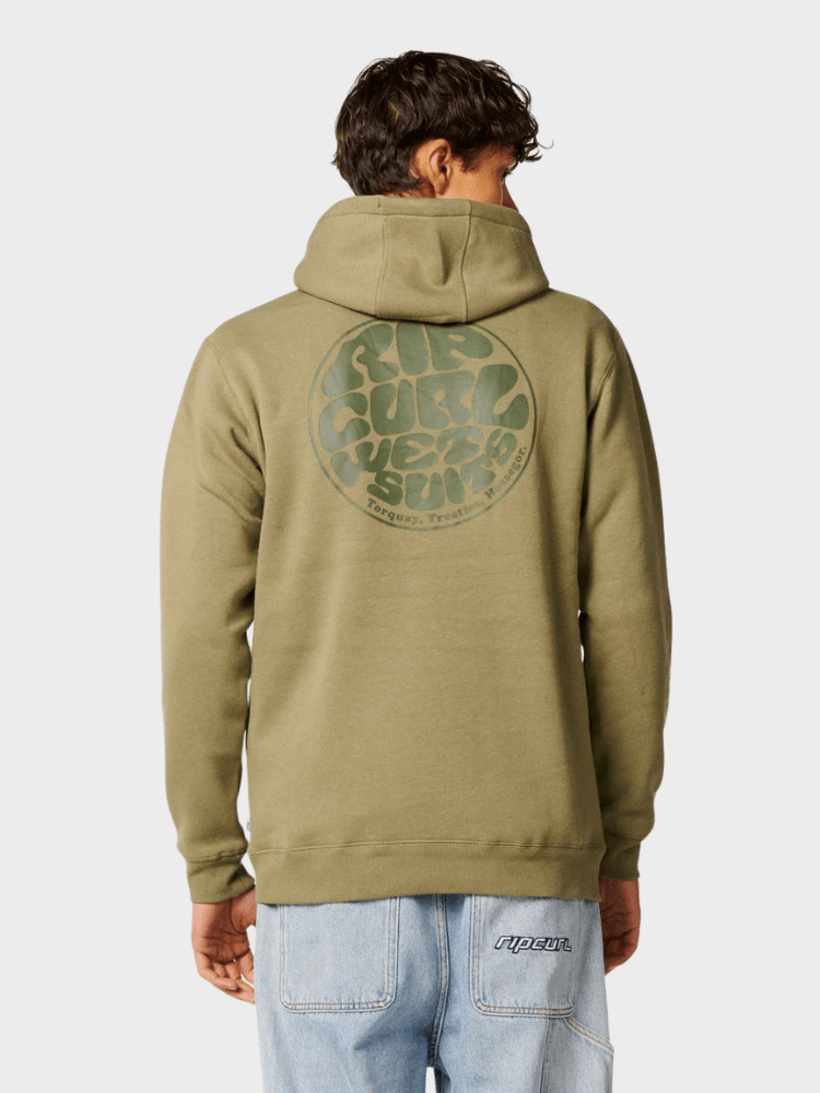 Rip Curl Wetsuit Icon Hood Hoodie - Herre - Surplus Green