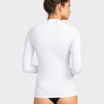Whole Hearted Langærmet UV trøje - Dame - Bright White - Gumpel & Co