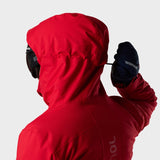 Rochrun Isoleret Skijakke - Herre - Sport Red Solid