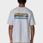 Patagonia Responsibili Tshirt - Herre - Boardshort Logo / Hvid