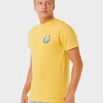 Wettie Passage Icon T shirt - Herre - Ochre - Gumpel & Co