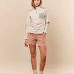 W 5 Inch Concord Dyed Shorts - Dame - Apricot - Gumpel & Co