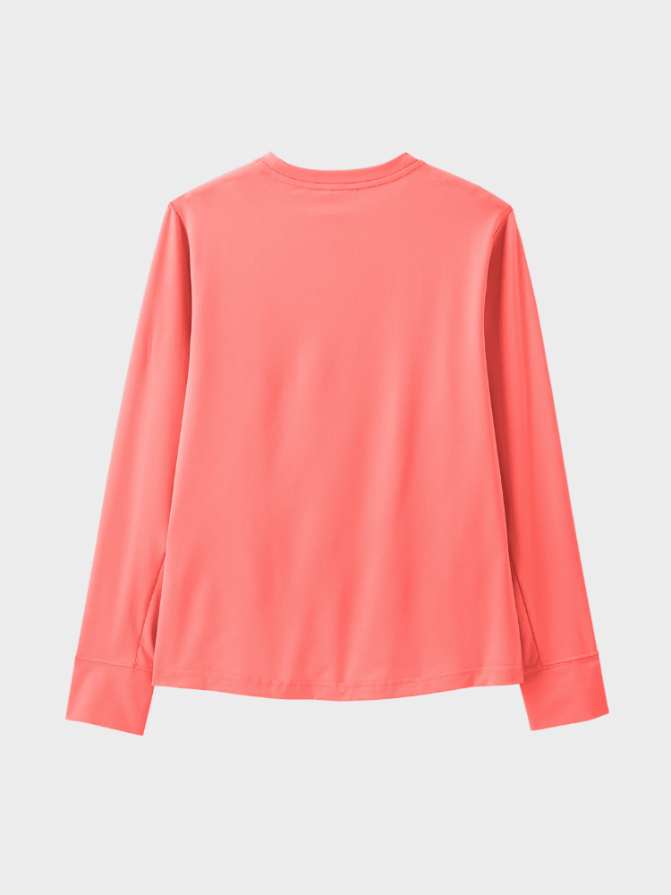 Patagonia K's L/S Kasket SW T Skjorte - Unisex - P6 Outline / Pickled Pink