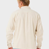 Premium Surf Cord L/S Skjorter - Herre - Sand Dune - Gumpel & Co