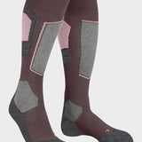 W SK4 Advanced Skisokker - Dame - Mahogni