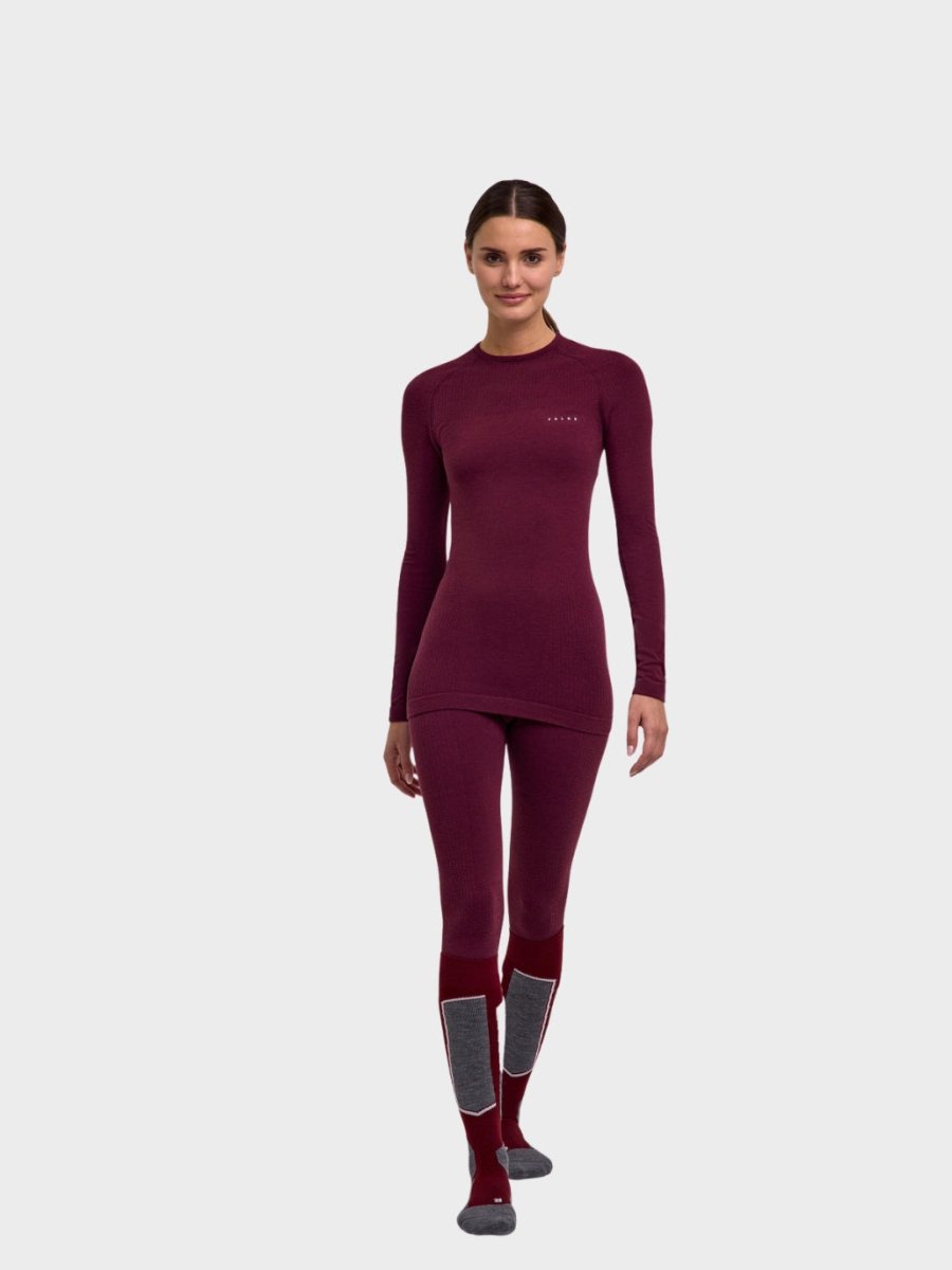 Womens Thermozone Long - sleeve shirt Wool - Tech - Barolo - Gumpel & Co