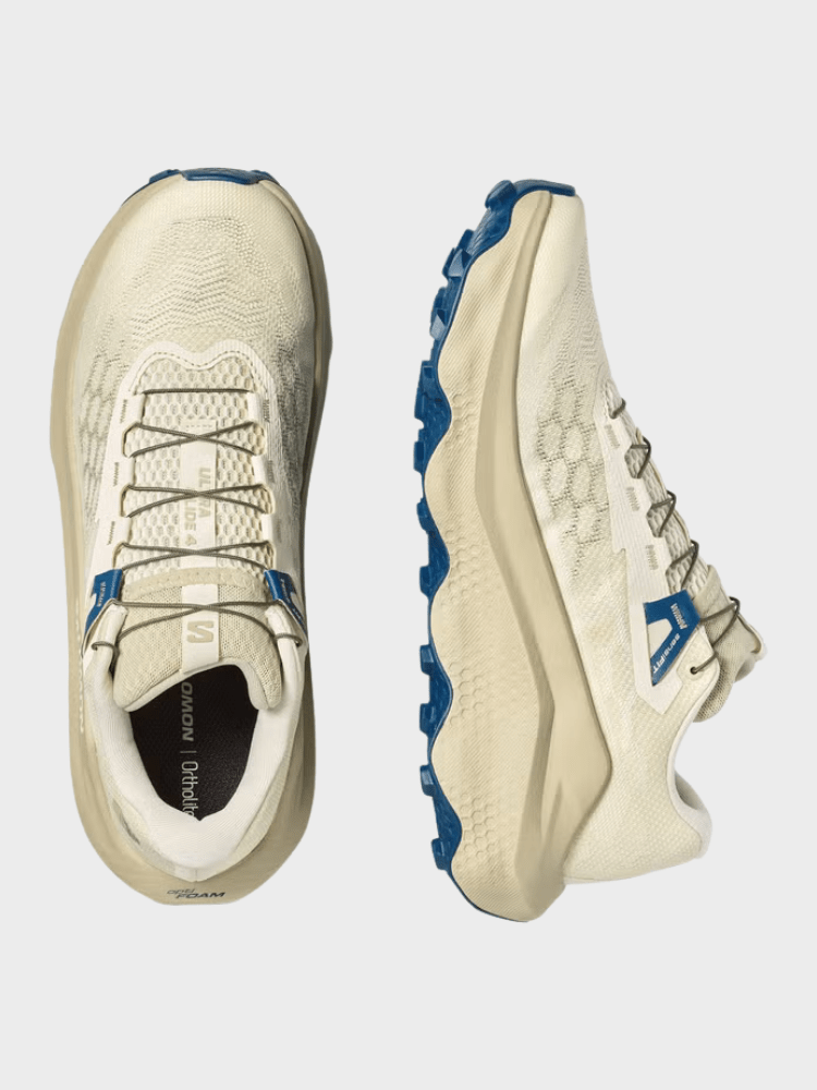 ULTRA GLIDE 4 Sko - herre - Beige / Blå - Gumpel & Co