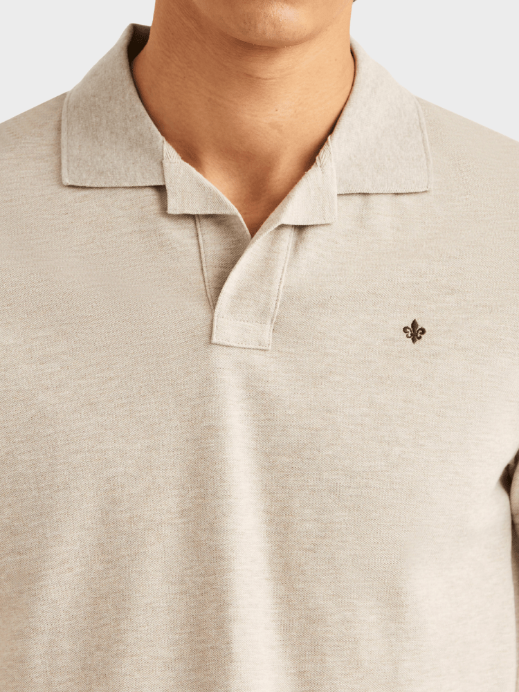 Morris Dylan Piqué Shirt - Khaki