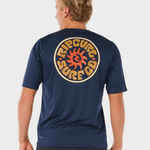 Rip Curl Pacific Rinse Surflite UPF S/S UV trøjer - Herre - Dark Navy