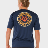 Rip Curl Pacific Rinse Surflite UPF S/S UV trøjer - Herre - Dark Navy