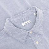 Breeze comfort corduroy short sleeve shirt - Herre - Vintage Indigo