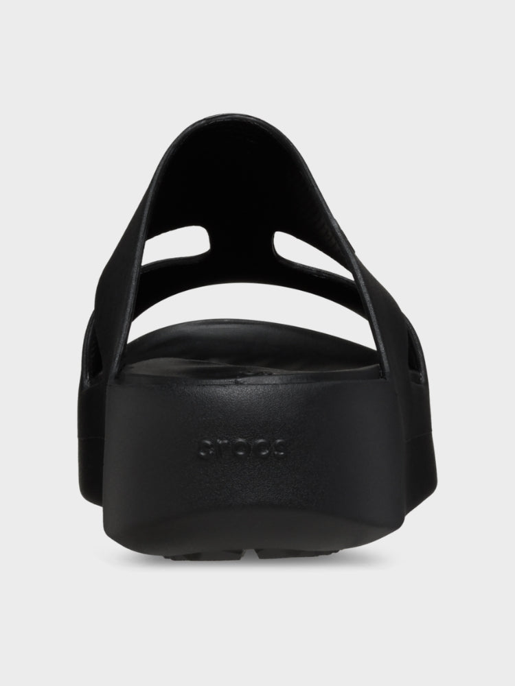 CROCS Getaway Platform H-Strap Crocs - Voksen - Black