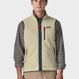 Patagonia Retro Pile Vest - Herre - Pelican w/Smolder Blue