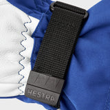Army Leather Heli 5 fingre Skihandsker - Unisex - Royal Blue