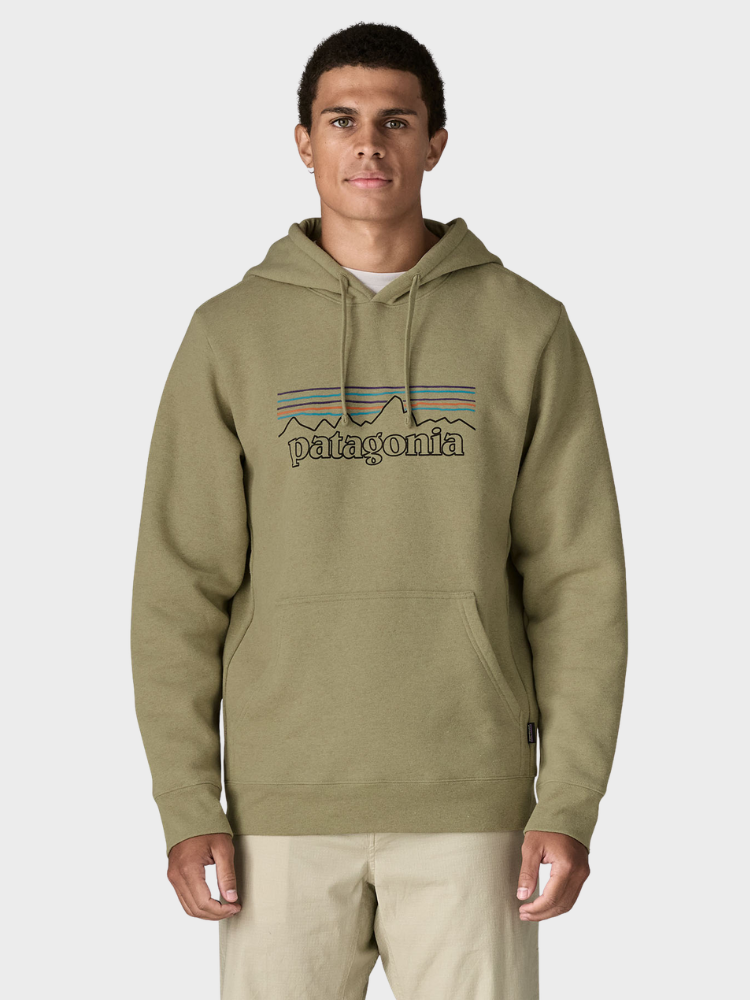 Patagonia P6 Logo Uprisal Hoody - Herre - Gumtree Green