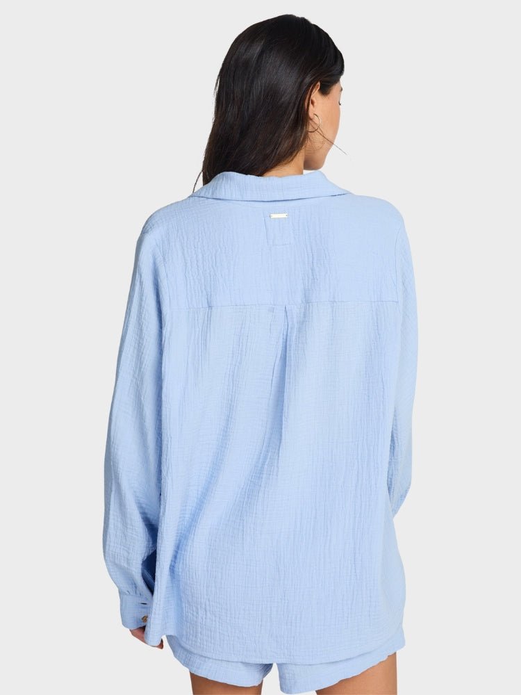 Swell Blouse Bluse Skjorte - Dame - Twilight Blue - Gumpel & Co