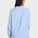 Swell Blouse Bluse Skjorte - Dame - Twilight Blue - Gumpel & Co