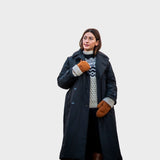 Sheepskin Mitt Luffer - Dame - Beige