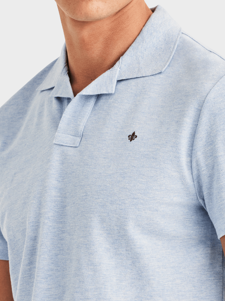 Morris Dylan Piqué Shirt - Blue