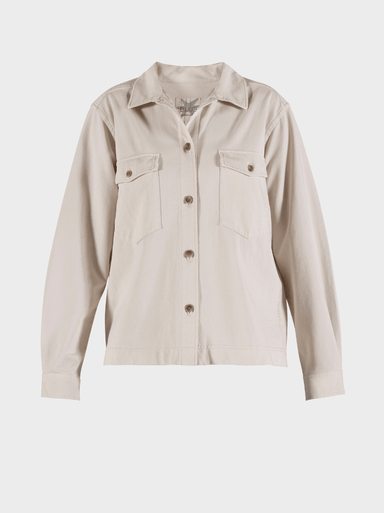 BLUE SPORTSWEAR Jannie "vintage" Shirt - Dame - Cream