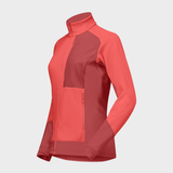 W lofoten warm2 Midlayer - Dame - Deep Sea Coral/Baked Apple