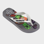 Minecraft Klipklapper - Børn - Steel grey/White - Gumpel & Co