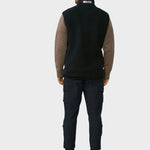 Tindur Shearling Vest Fleece - Herre - Black - Gumpel & Co