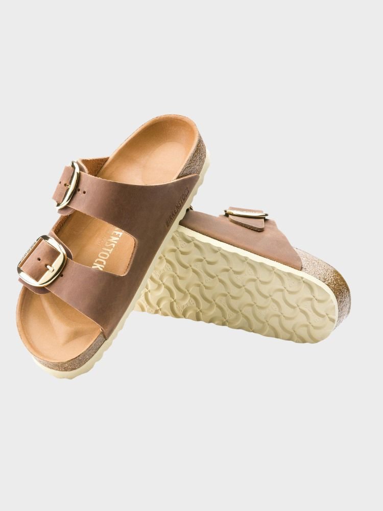 Arizona Big Buckle Smal - Unisex - Cognac - Gumpel & Co