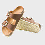 Arizona Big Buckle Smal - Unisex - Cognac - Gumpel & Co