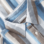 KNOWLEDGE COTTON APPAREL Skjortekjole - Dame - Multi color stripe