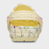 CROCS Classic Unicorn Graphic Clog Toddler Crocs - Børn - Yellow Light
