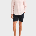 Morris Douglas Linen Shirt-Classic Fit - Lt Pink