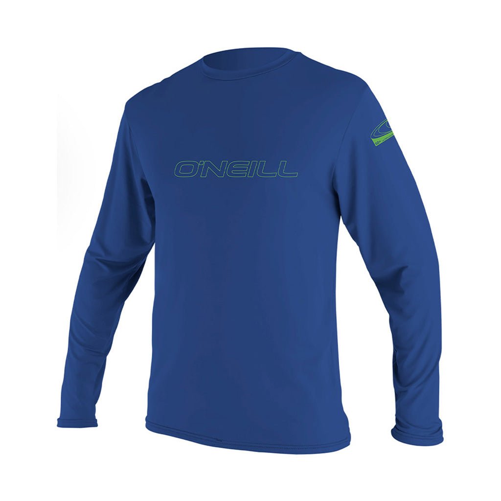 O´Neill Basic Skins L/S Sun Shirt UV trøjer - Børn - Pacific