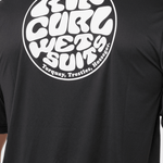 Rip Curl Icons Of Surflite UPF S/S UV trøjer - Herre - Black