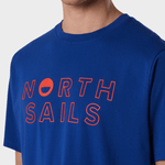 NORTH SAILS T-shirt med grafisk print - Herre - Electric Blue