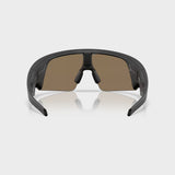 Oakley Meta vanguard black prizm 24K seen from inside