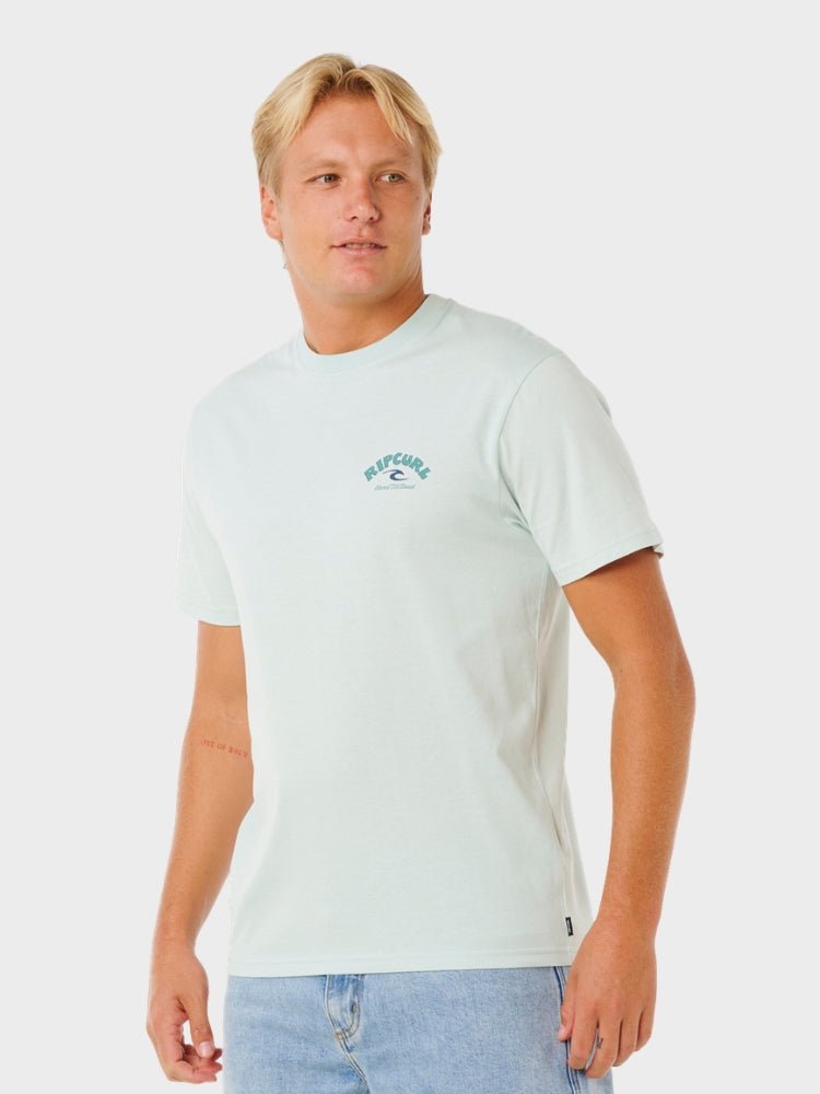 Rip Curl Shred Til T shirt - Herre - Spray Green