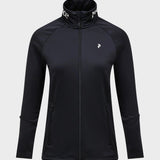 Rider Essentials Midlayer m/lynlås - Dame - Sort / Sort
