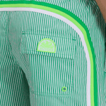 Sundek Juicy Stripe Short Length Badebukser - Herre - Bright Green