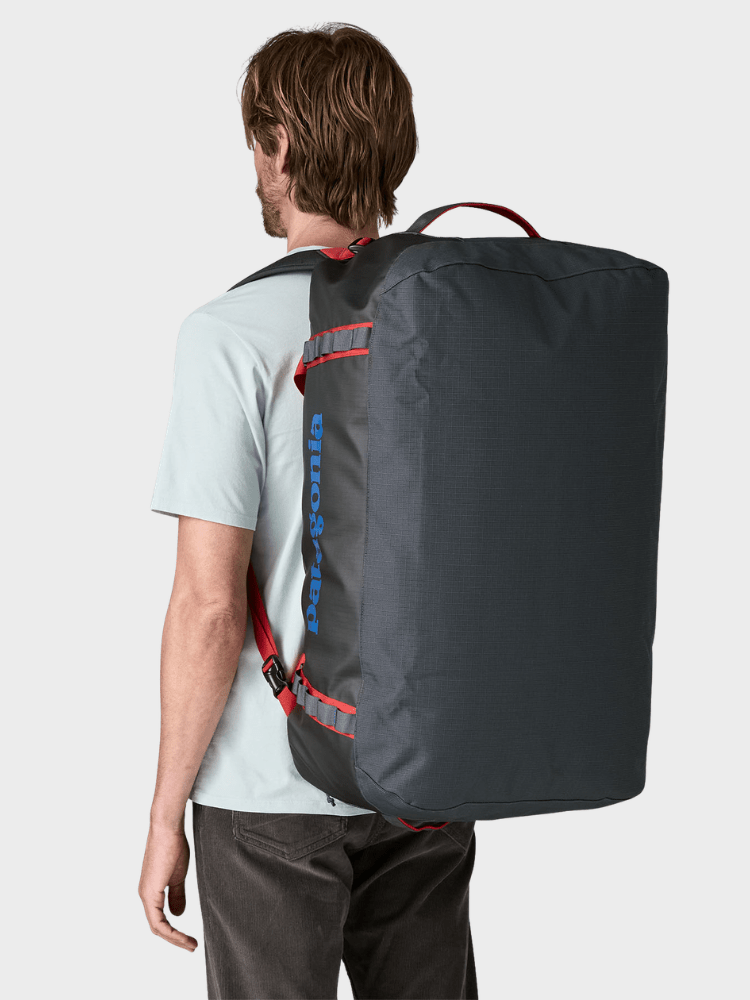 Patagonia Black Hole Duffel 70L - Smolder Blue w/Amanita Red