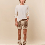 7 Inch Field Shorts - Herre - Cowboy / Tan - Gumpel & Co