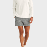 Morris Northcott Slub Half Zip - Off white