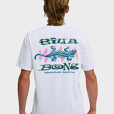 Lizard T-Shirt - Herre - Hvid - Gumpel & Co
