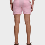 SUPERDRY Merchant Linen Shorts - Herre - Pink Chambray